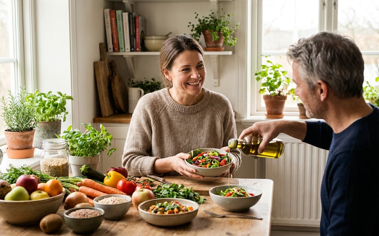 Photo-realistic editorial image for Food as Medicine: How What You Eat May Help Prevent and Manage Chronic Disease