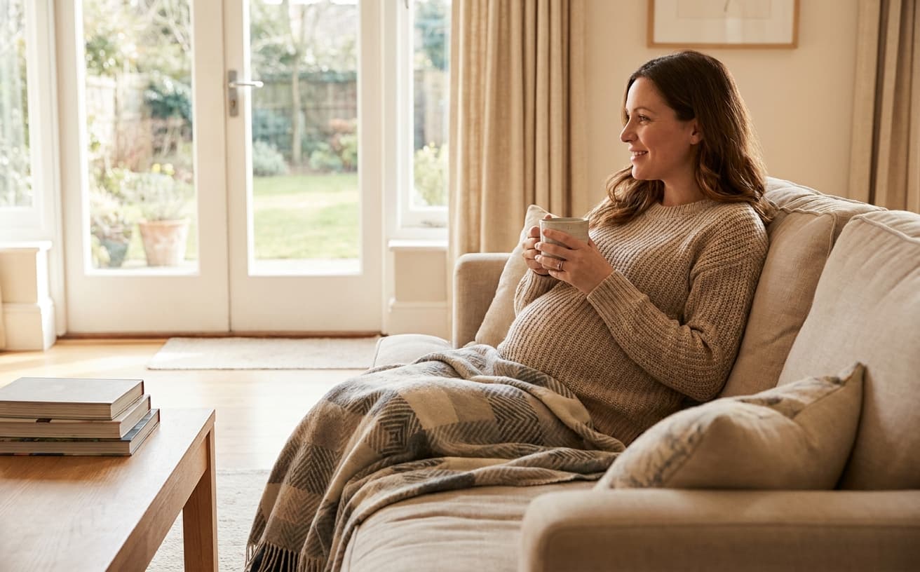 Photo-realistic editorial image for Heart Health During Pregnancy: What Every Expecting Mom Needs to Know