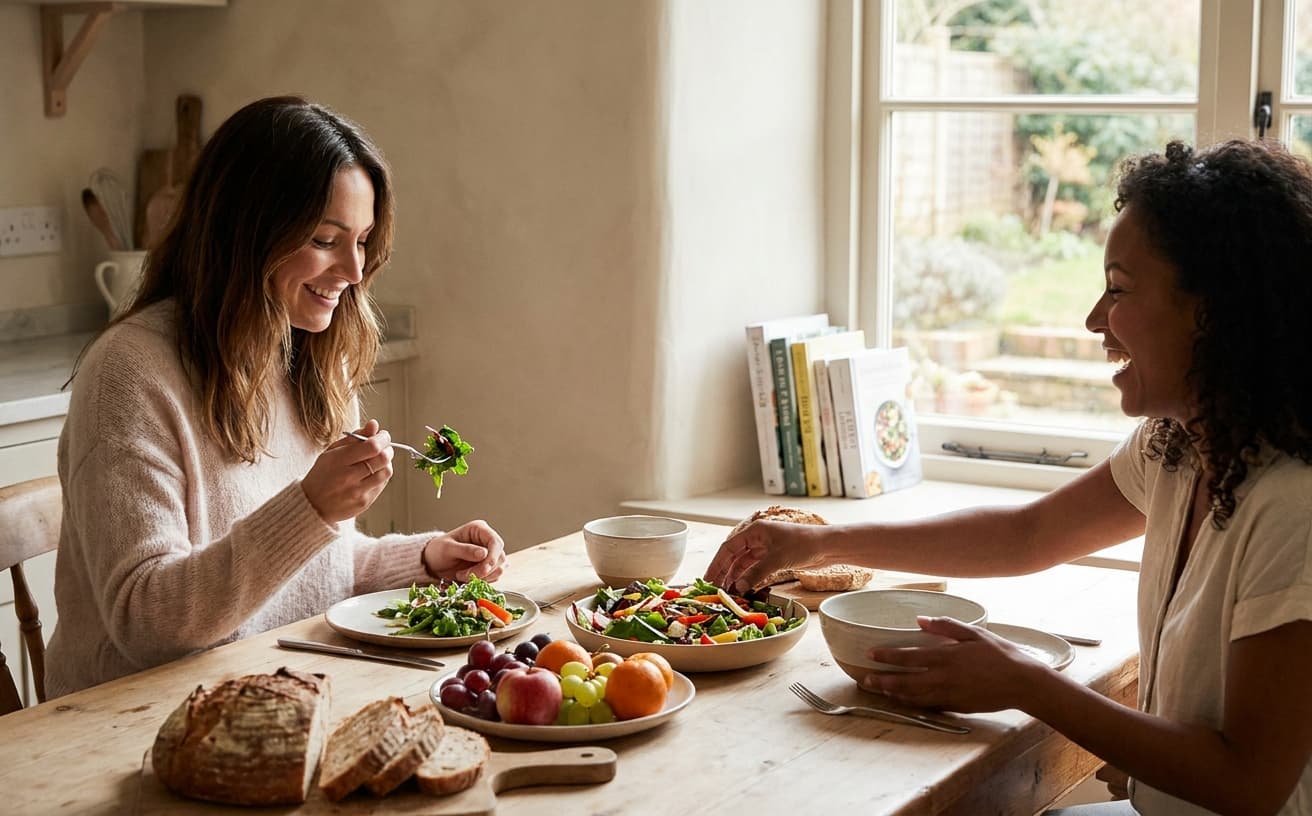 Photo-realistic editorial image for Intuitive Eating: The Anti-Diet Approach That's Changing How We Eat